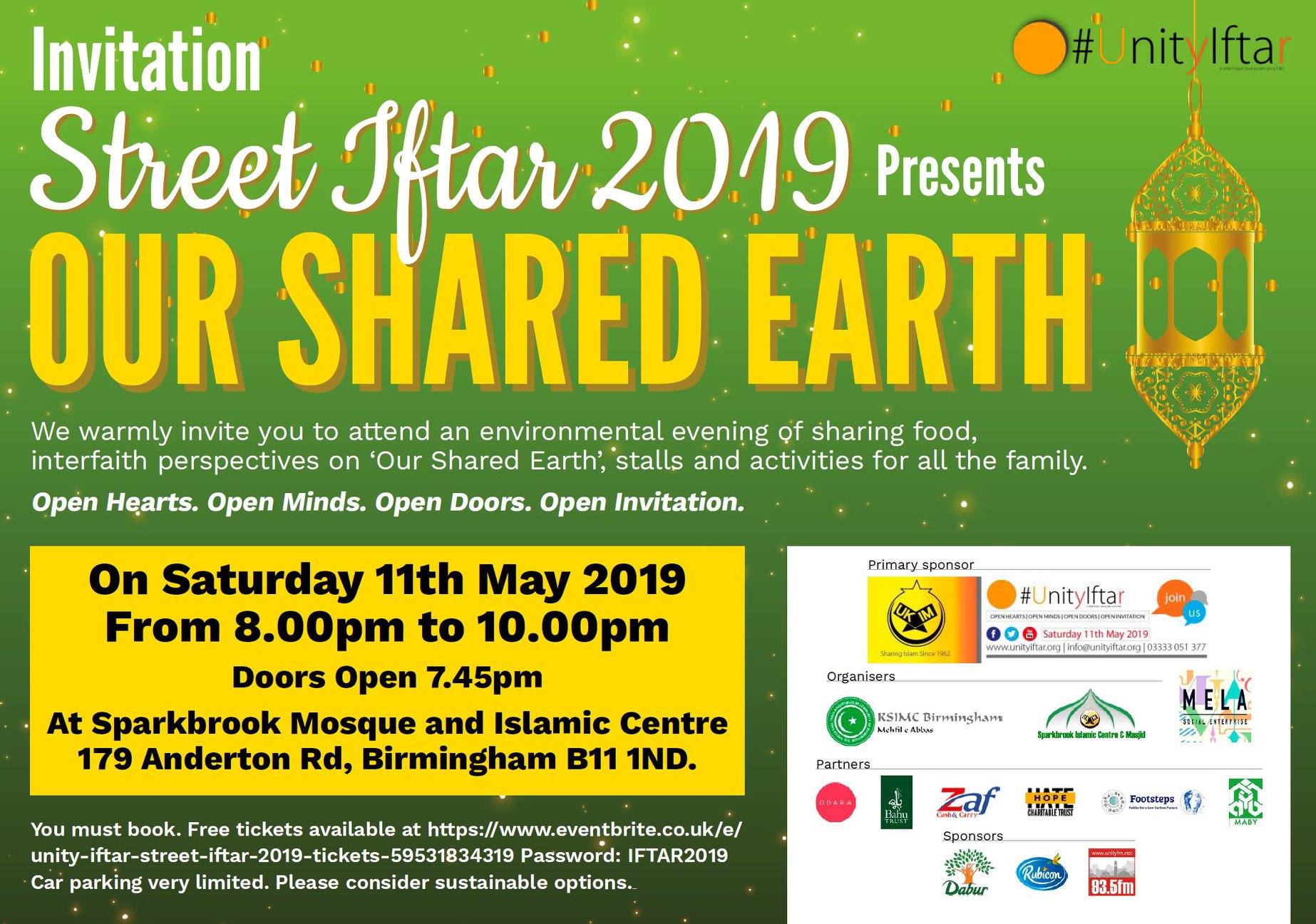 Street Iftar poster
