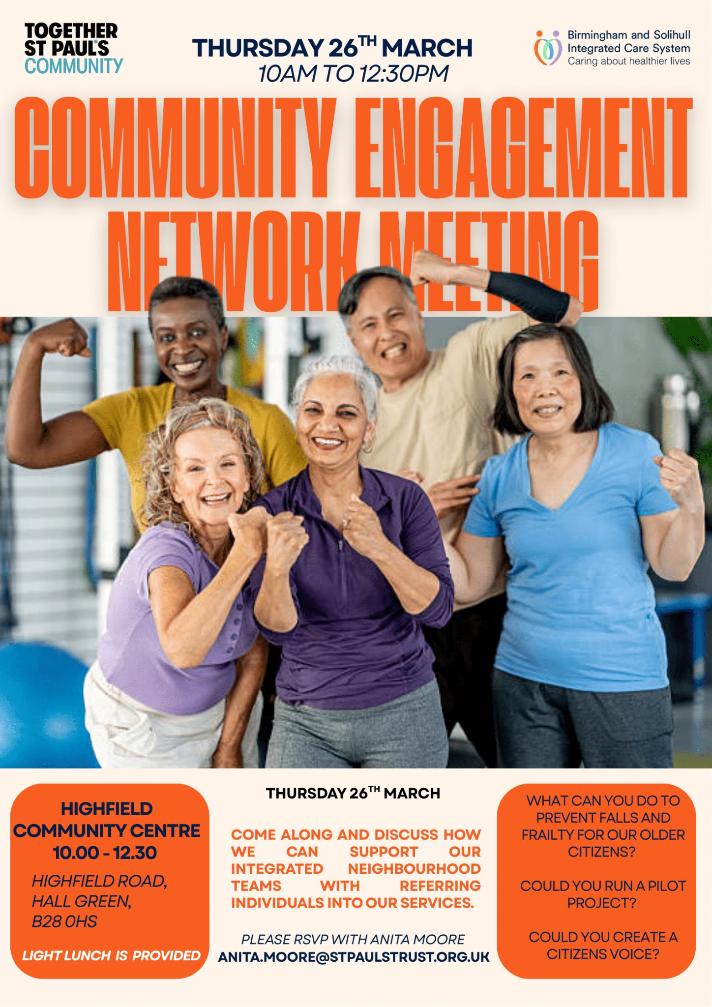 Community Engagement event at Highfield Hall
