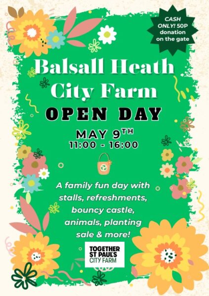 City Farm Open Day 9th May