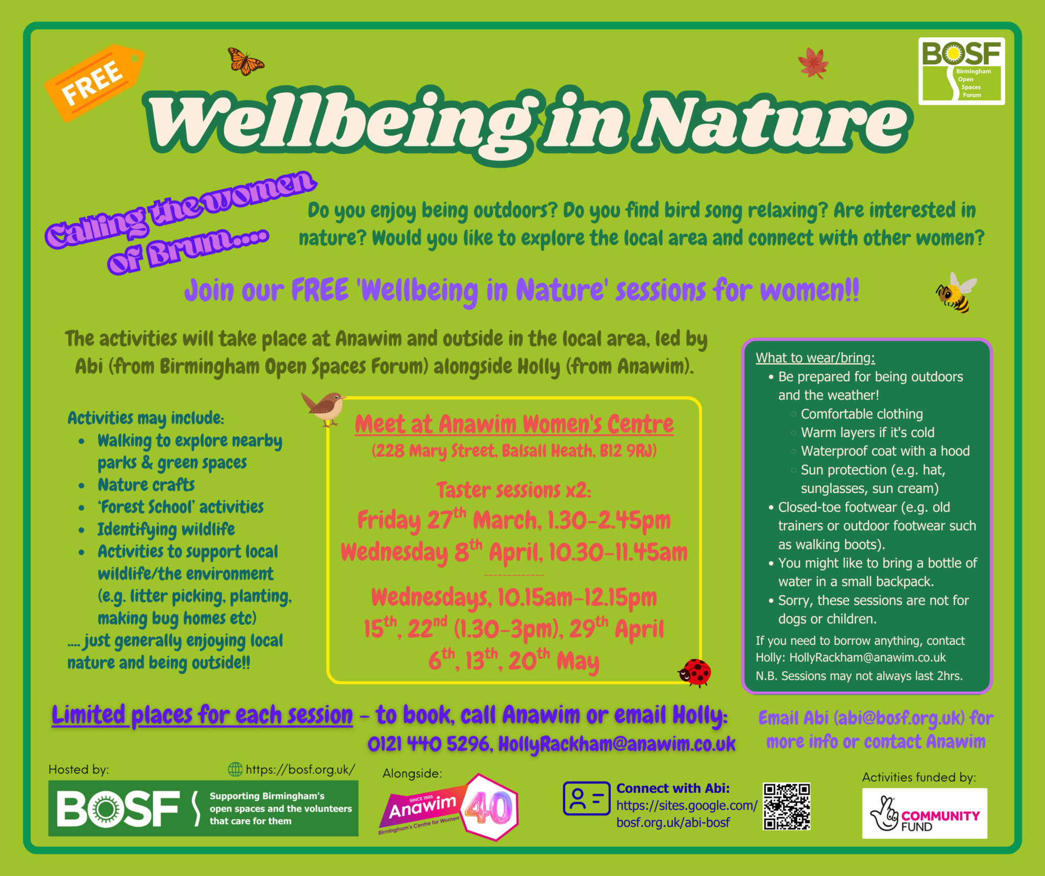 Anawim Wellbeing in Nature