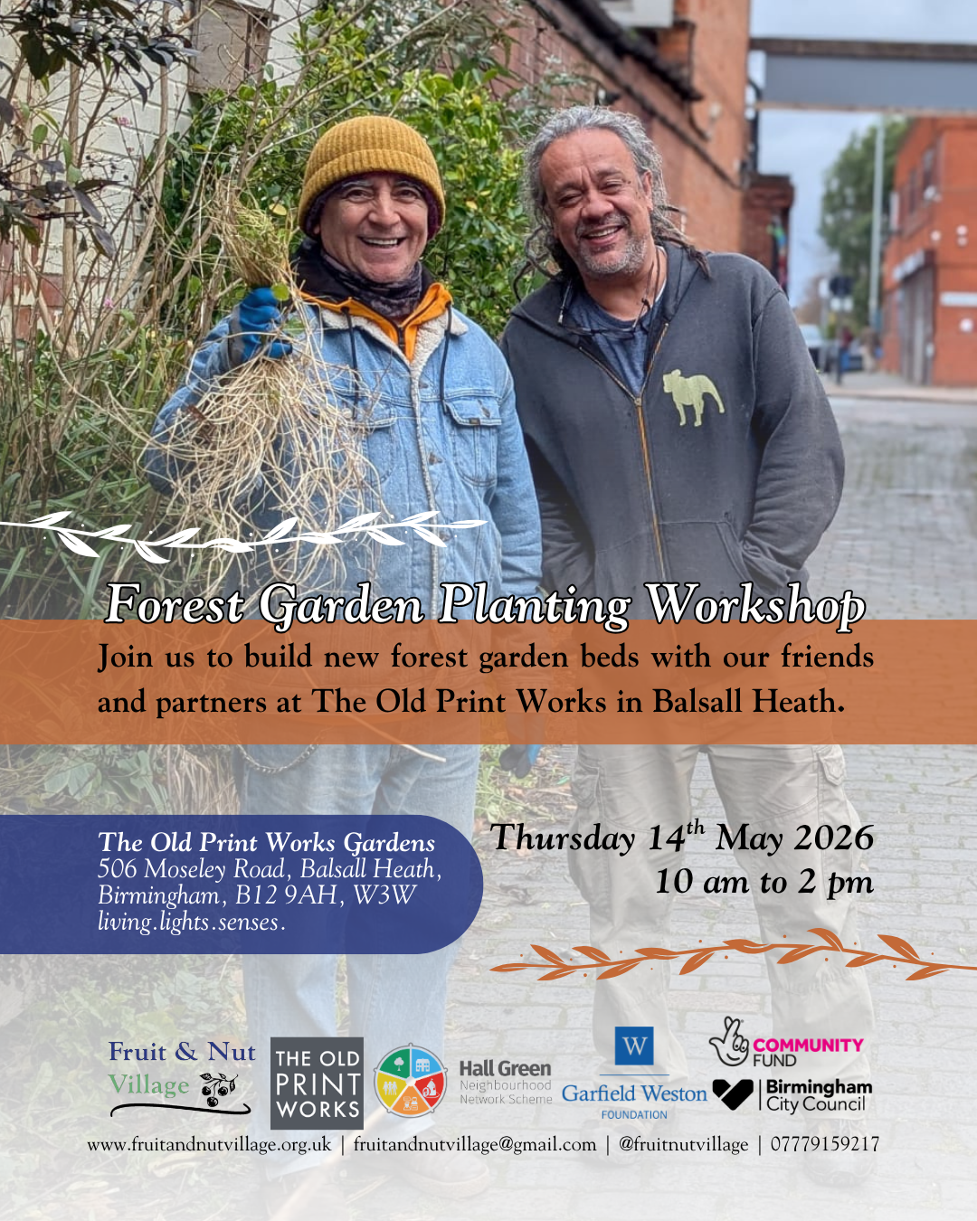 Gardening flyer