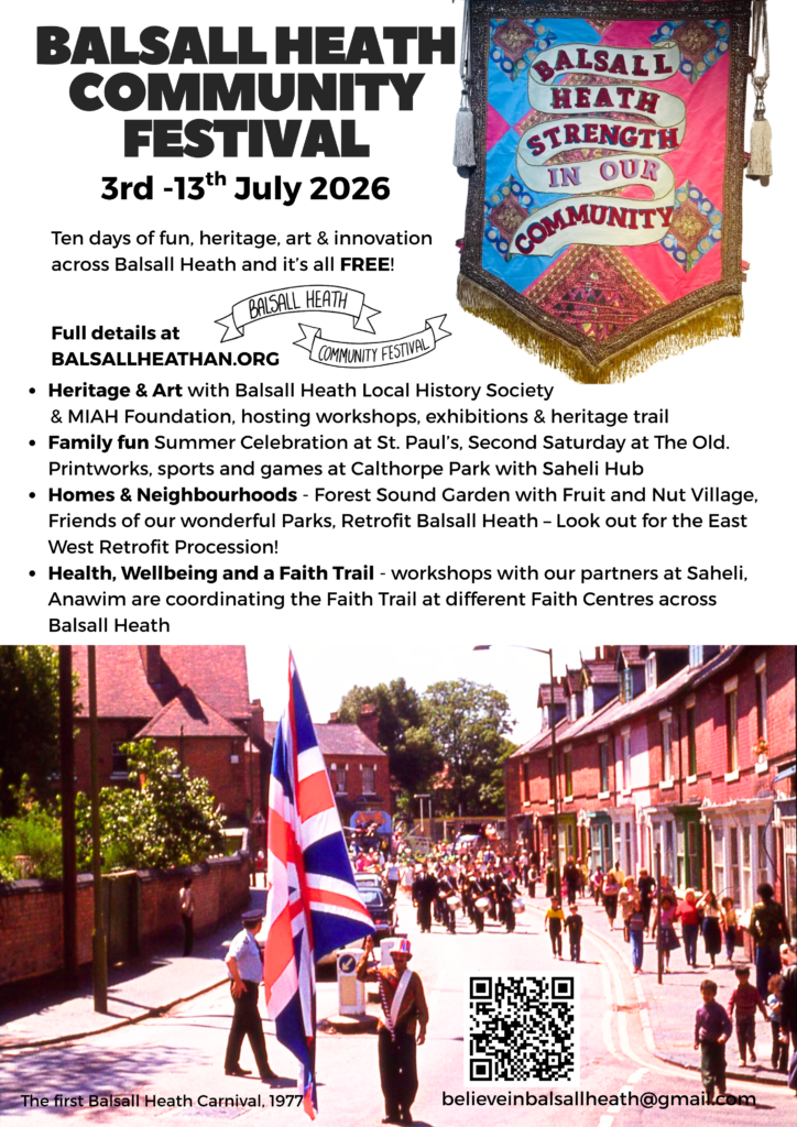 Balsall Heath Community Festival 2026