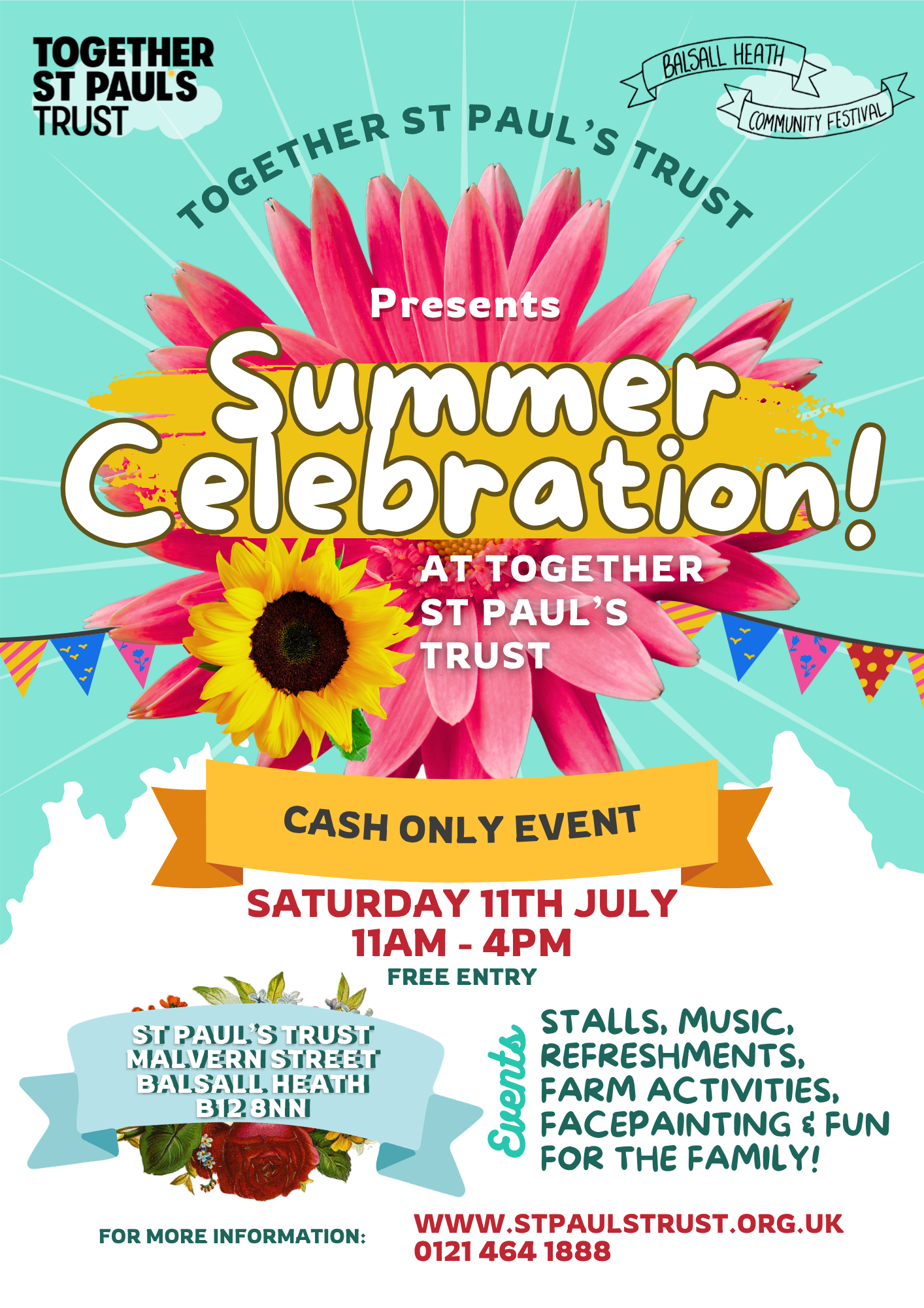 Summer Celebration flyer