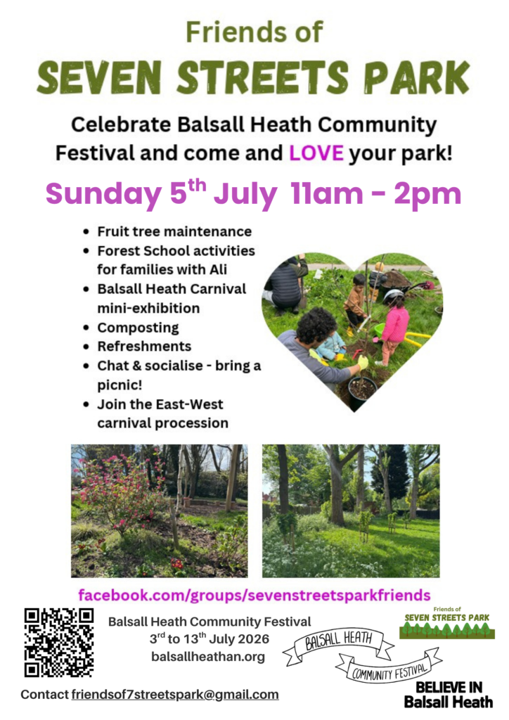 Seven Streets Park Flyer