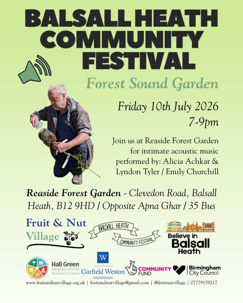 Forest Sound Garden Flyer