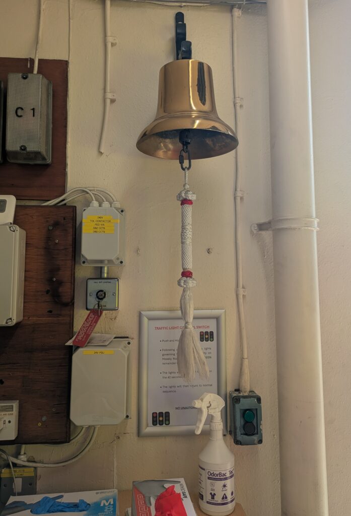 Fire station bell