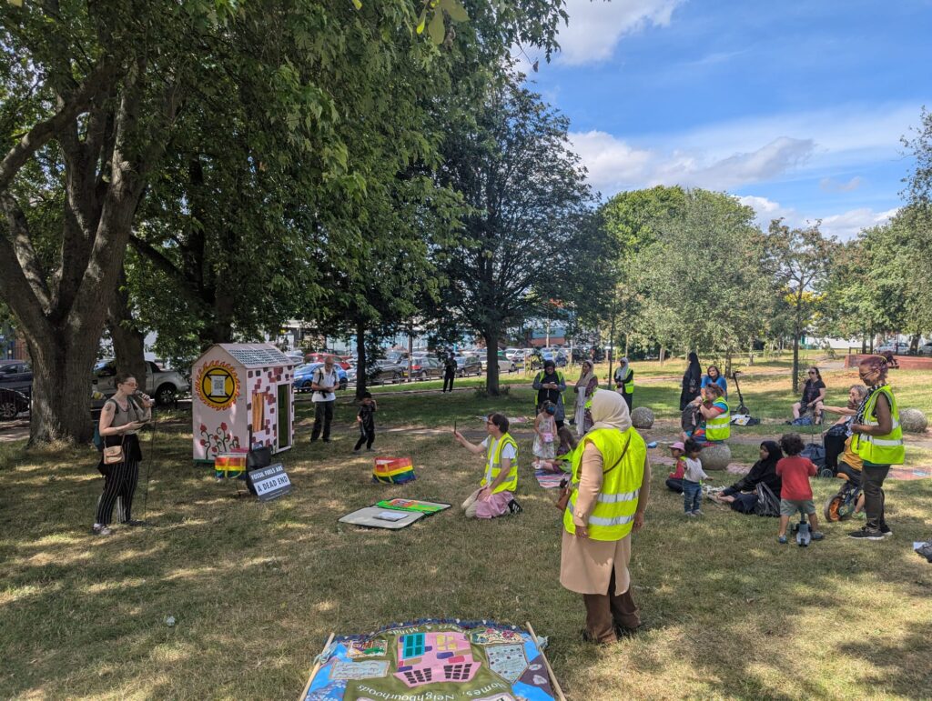 3 Little Pigs Retrofit Balsall Heath drama at George Street Park