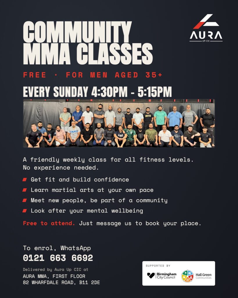 Aura Up CIC Community MMA Poster