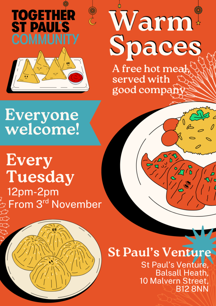 Warm Spaces poster concept